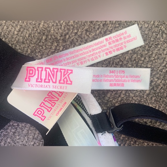 NWT Victoria’s Secret PINK T-Shirt Bra - Size 34C - Picture 2 of 5